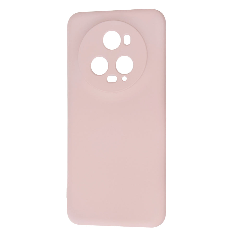 Husa de protectie Techsuit SoftFlex compatibila cu Honor Magic5 Pro, acoperire spate, roz pudra