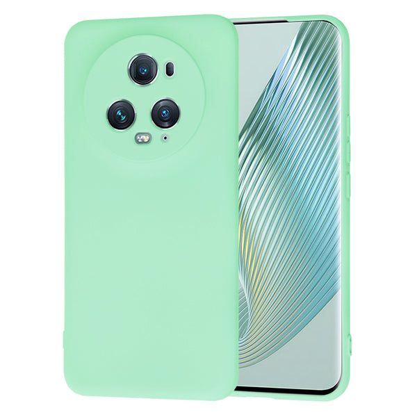 Husa de protectie Techsuit SoftFlex compatibila cu Honor Magic5 Pro, acoperire spate, verde menta