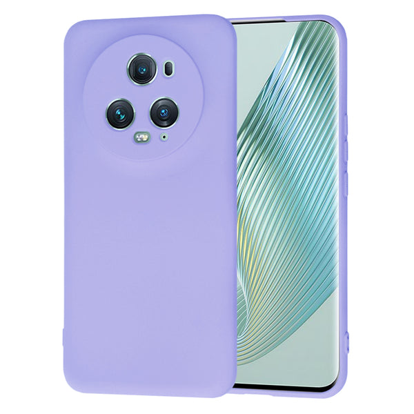 Husa de protectie Techsuit SoftFlex compatibila cu Honor Magic5 Pro, acoperire spate, violet