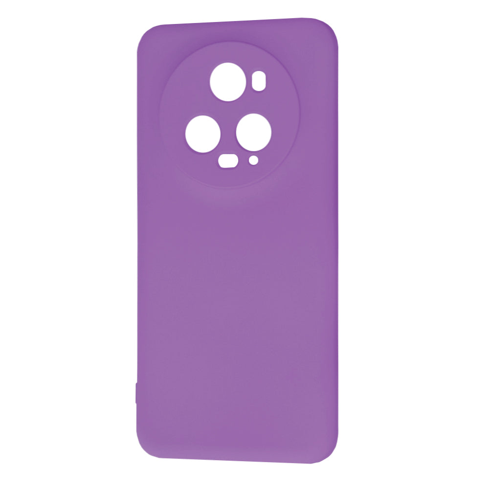 Husa de protectie Techsuit SoftFlex compatibila cu Honor Magic5 Pro, acoperire spate, mov