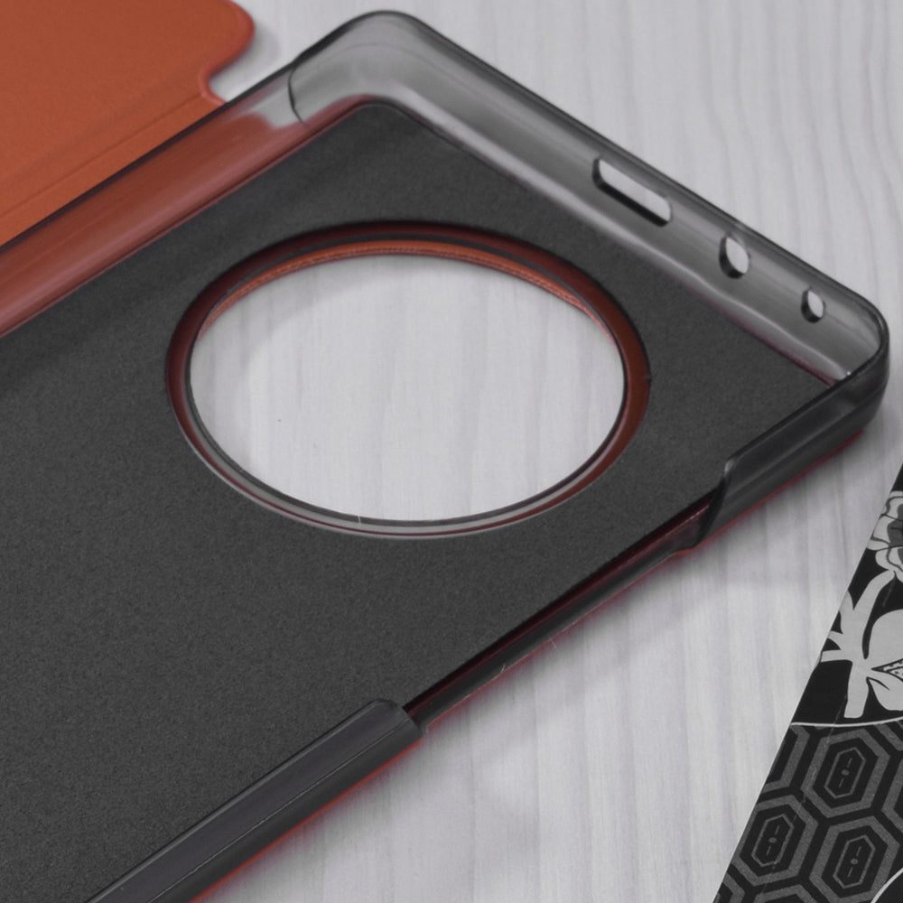 Husa de protectie Techsuit eFold Series compatibila cu Huawei Mate 20 Pro, acoperire spate, albastru