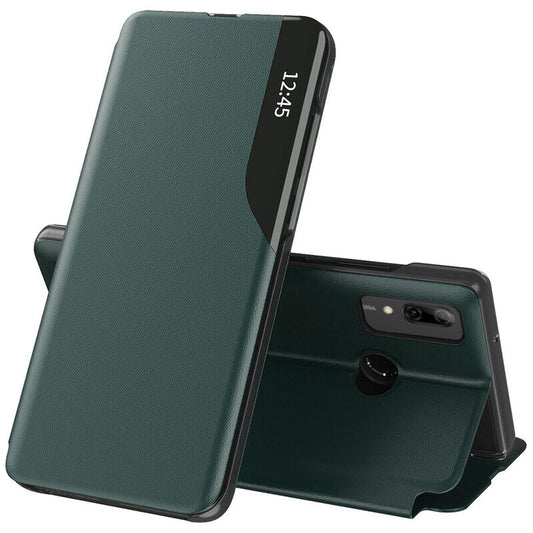 Husa de protectie Techsuit eFold Series compatibila cu Honor 10 Lite, acoperire spate, verde inchis