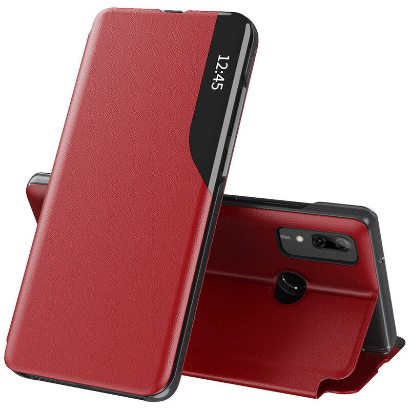 Husa de protectie Techsuit eFold Series compatibila cu Honor 10 Lite, acoperire spate, rosu