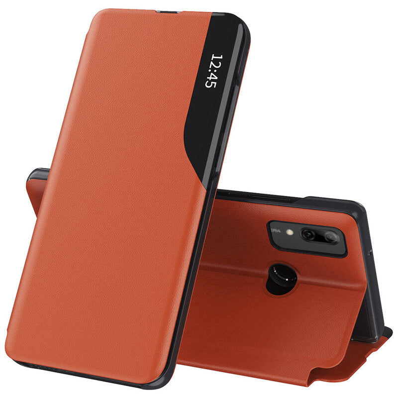 Husa de protectie Techsuit eFold Series compatibila cu Honor 10 Lite, acoperire spate, oranj