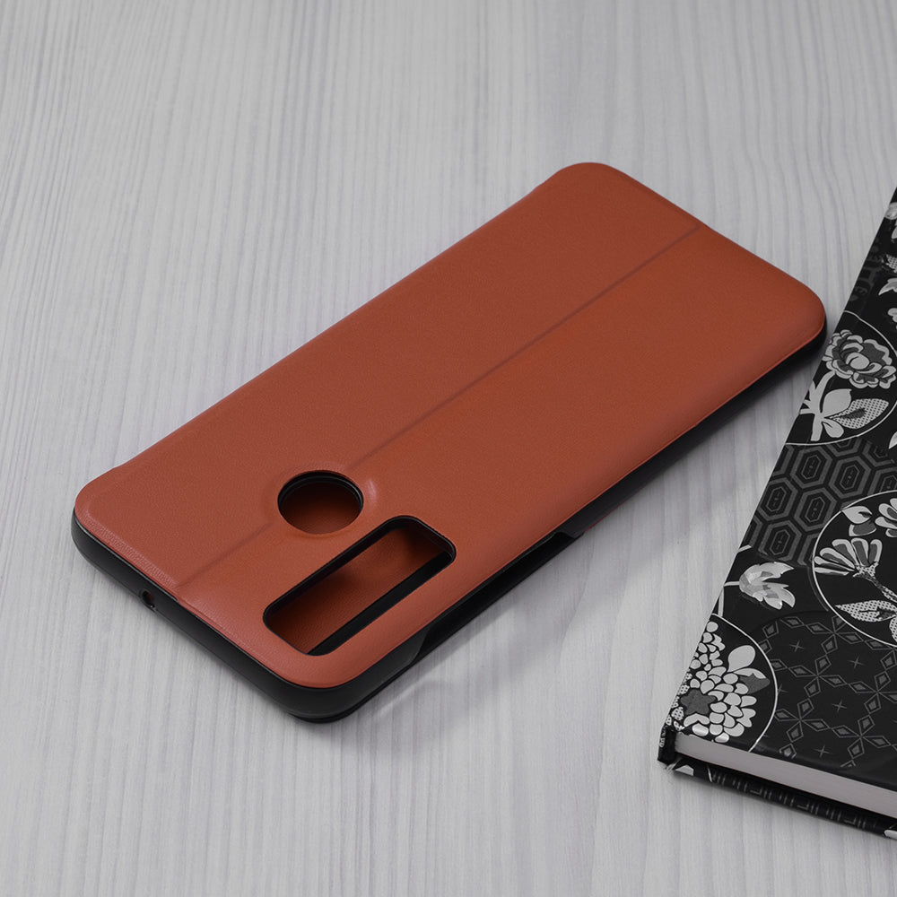 Husa de protectie Techsuit eFold Series compatibila cu Huawei Mate 20 Pro, acoperire spate, rosu