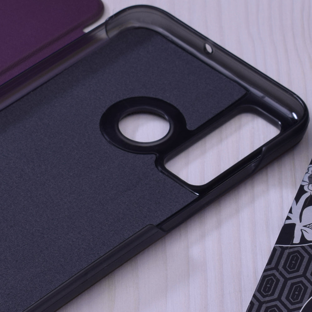 Husa de protectie Techsuit eFold Series compatibila cu Huawei P Smart 2020, acoperire spate, mov