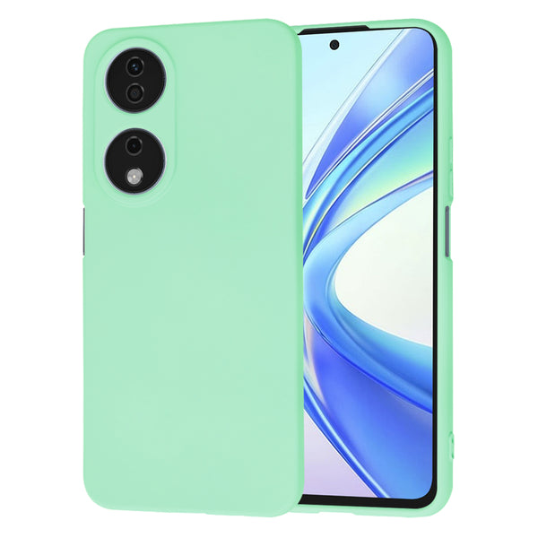 Husa de protectie Techsuit SoftFlex compatibila cu Honor 90 SMART, acoperire spate, verde menta