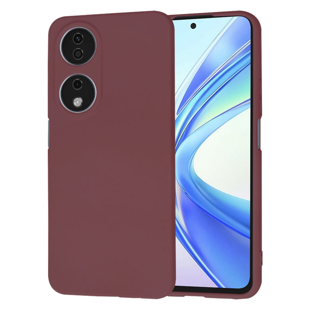 Husa de protectie Techsuit SoftFlex compatibila cu Honor X7b, acoperire spate, visiniu