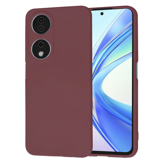 Husa de protectie Techsuit SoftFlex compatibila cu Honor X7b, acoperire spate, visiniu