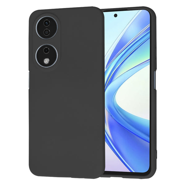 Husa de protectie Techsuit SoftFlex compatibila cu Honor 90 SMART, acoperire spate, negru