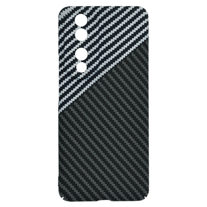 Husa de protectie Techsuit Carbonite FiberShell compatibila cu Honor 90, acoperire spate, argintiu si negru