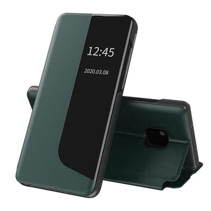 Husa de protectie Techsuit eFold Series compatibila cu Huawei Mate 20 Pro, acoperire spate, verde inchis