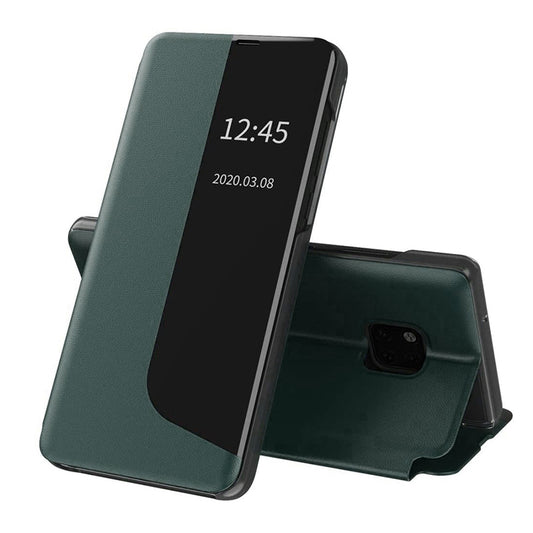 Husa de protectie Techsuit eFold Series compatibila cu Huawei Mate 20 Pro, acoperire spate, verde inchis