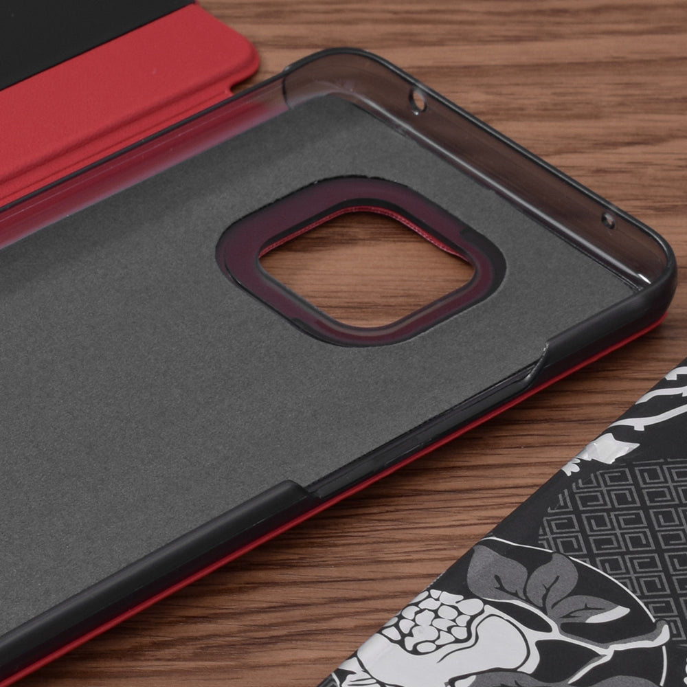 Husa de protectie Techsuit eFold Series compatibila cu Huawei Mate 20 lite, acoperire spate, rosu