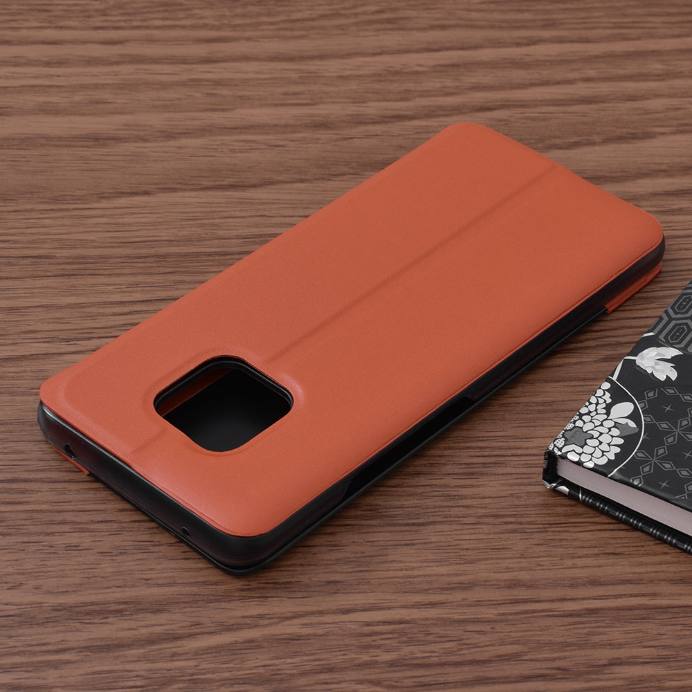 Husa de protectie Techsuit eFold Series compatibila cu Huawei Mate 20 lite, acoperire spate, oranj
