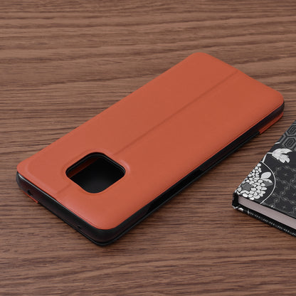 Husa de protectie Techsuit eFold Series compatibila cu Huawei Mate 20 lite, acoperire spate, oranj