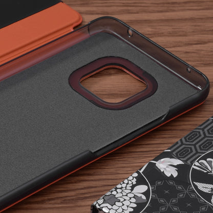Husa de protectie Techsuit eFold Series compatibila cu Huawei Mate 20 lite, acoperire spate, oranj