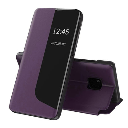 Husa de protectie Techsuit eFold Series compatibila cu Huawei Mate 20 Pro, acoperire spate, mov