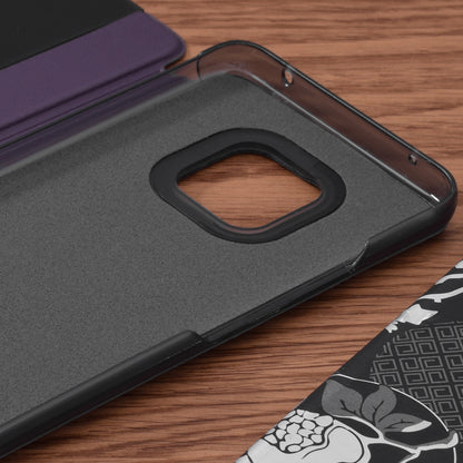 Husa de protectie Techsuit eFold Series compatibila cu Huawei Mate 20 lite, acoperire spate, mov