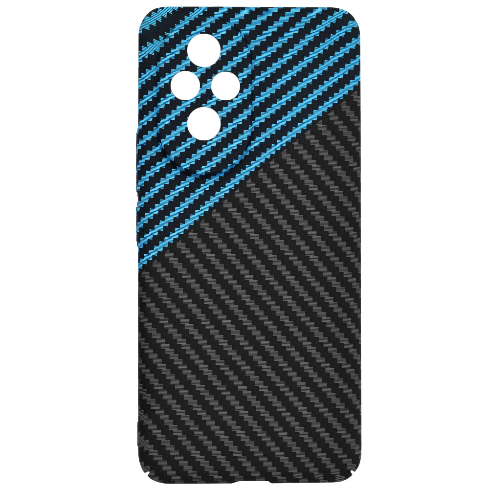 Husa de protectie Techsuit Carbonite FiberShell compatibila cu Honor 200, acoperire spate, albastru si negru