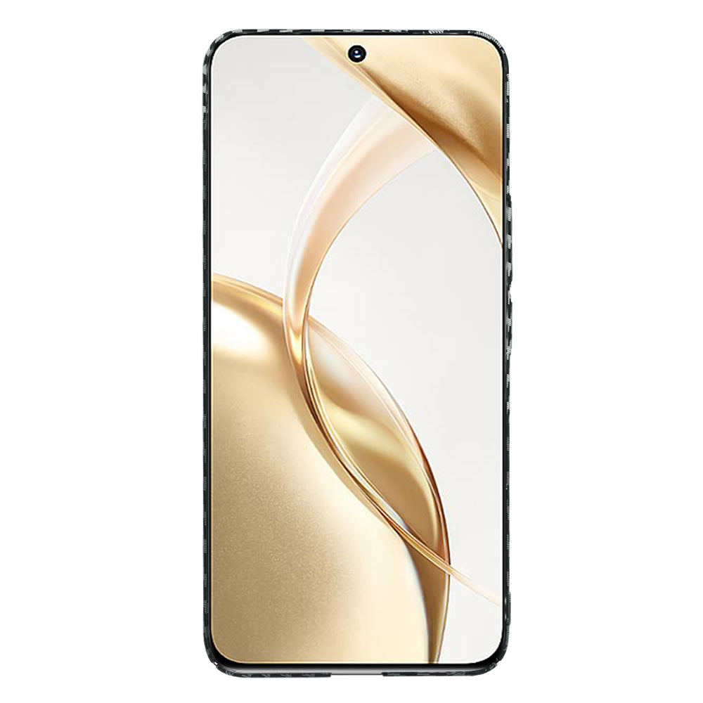 Husa de protectie Techsuit Carbonite FiberShell compatibila cu Honor 200, acoperire spate, argintiu si negru