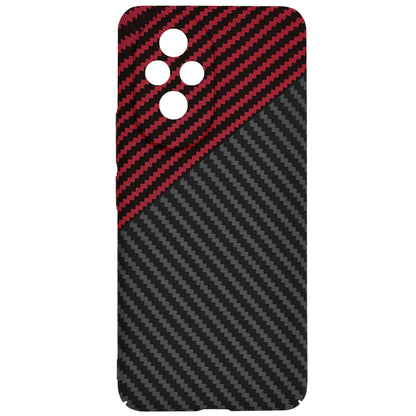 Husa de protectie Techsuit Carbonite FiberShell compatibila cu Honor 200, acoperire spate, rosu si negru