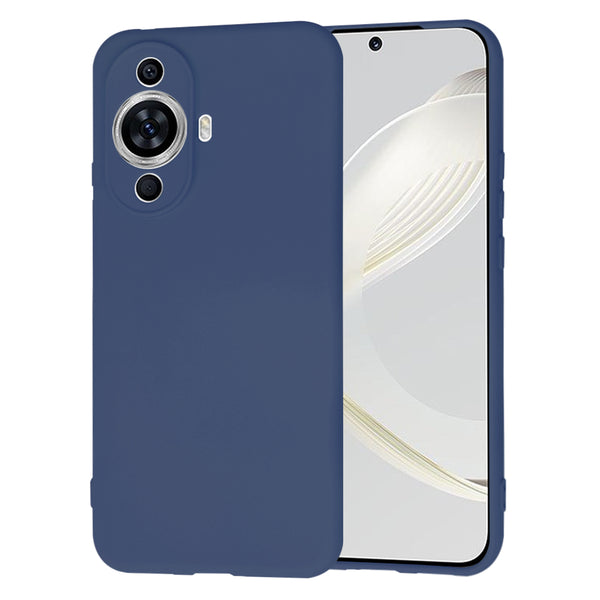 Husa de protectie Techsuit SoftFlex compatibila cu Huawei nova 11, acoperire spate, albastru inchis