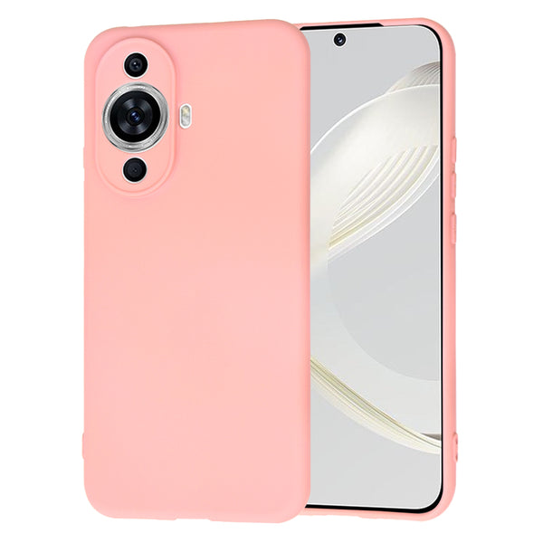 Husa de protectie Techsuit SoftFlex compatibila cu Huawei nova 11, acoperire spate, roz deschis