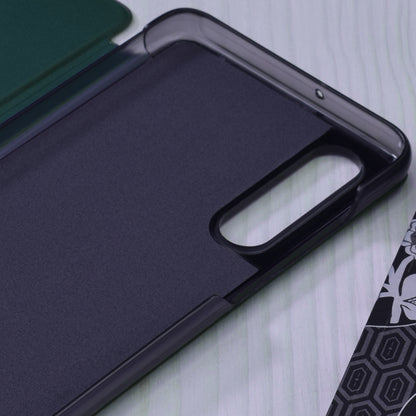 Husa de protectie Techsuit eFold Series compatibila cu Huawei P30, acoperire spate, verde inchis
