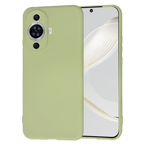 Husa de protectie Techsuit SoftFlex compatibila cu Huawei nova 12s, acoperire spate, verde kaki