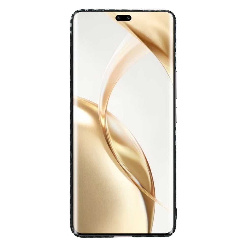 Husa de protectie Techsuit Carbonite FiberShell compatibila cu Honor 200 Pro , acoperire spate, argintiu si negru