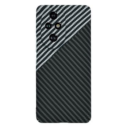 Husa de protectie Techsuit Carbonite FiberShell compatibila cu Honor 200 Pro , acoperire spate, argintiu si negru
