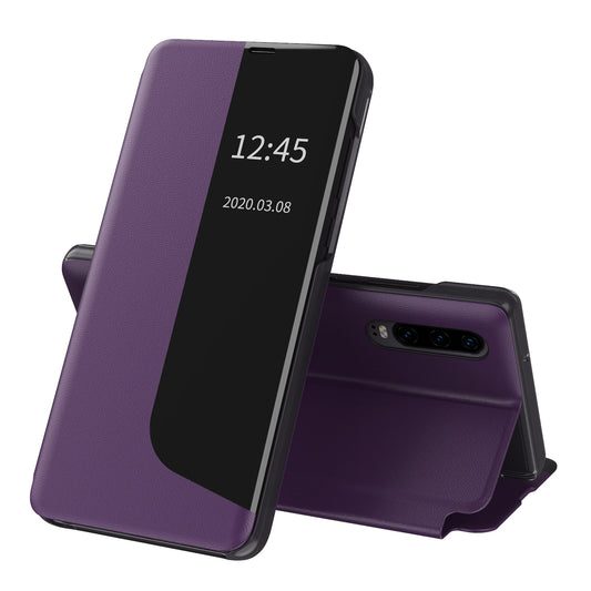 Husa de protectie Techsuit eFold Series compatibila cu Huawei P30, acoperire spate, mov