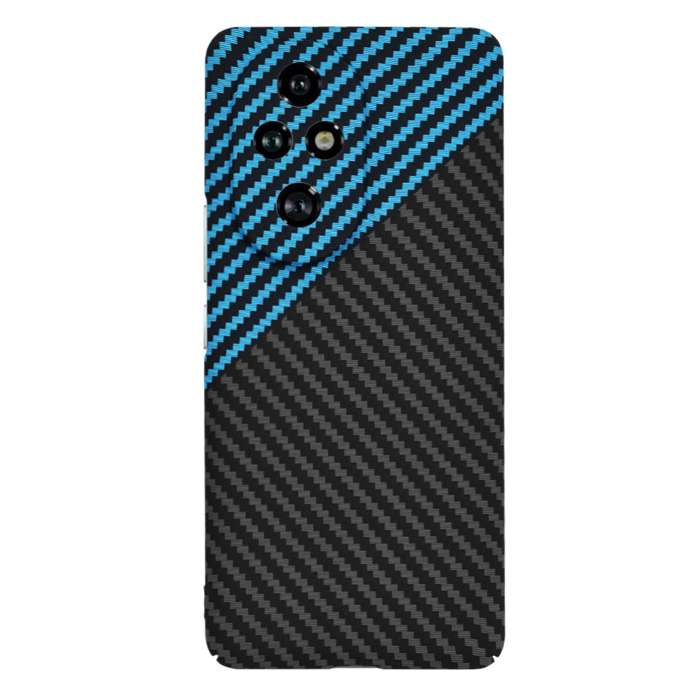 Husa de protectie Techsuit Carbonite FiberShell compatibila cu Honor 200 Pro , acoperire spate, albastru si negru