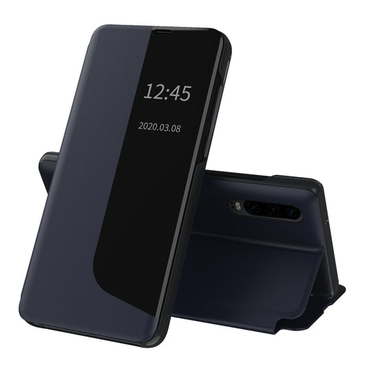 Husa de protectie Techsuit eFold Series compatibila cu Huawei P30, acoperire spate, albastru