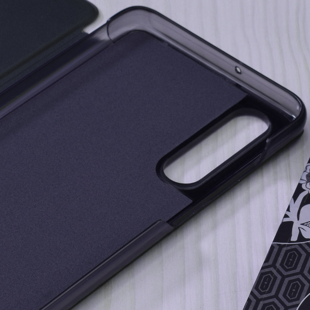 Husa de protectie Techsuit eFold Series compatibila cu Huawei P30, acoperire spate, albastru