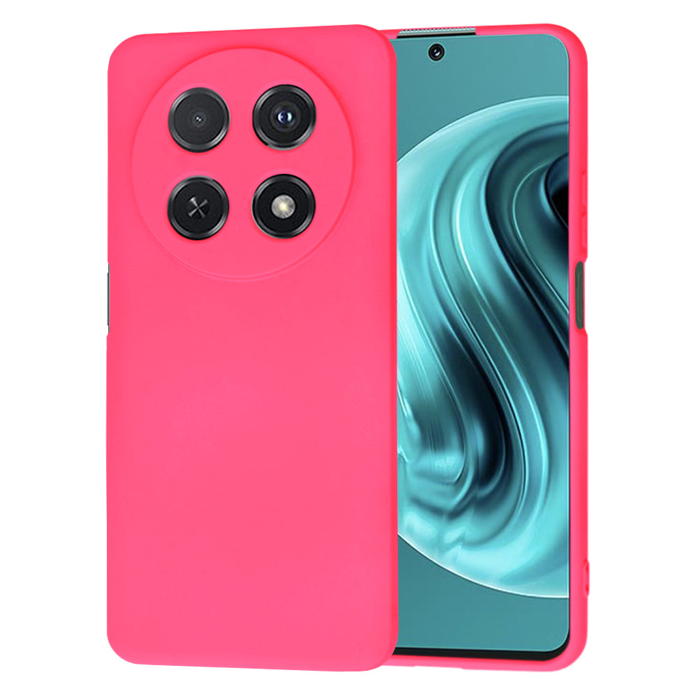 Husa de protectie Techsuit SoftFlex compatibila cu Huawei nova 12i, acoperire spate, roz neon