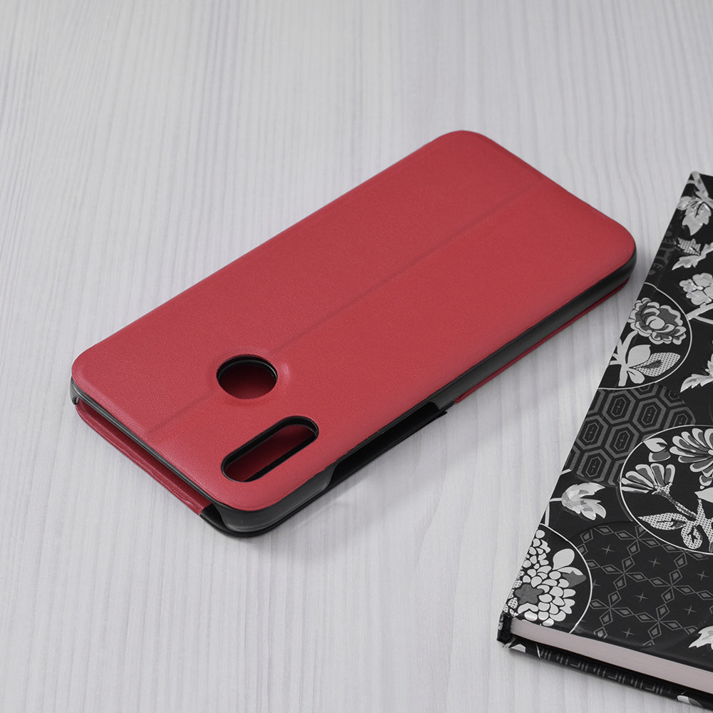 Husa de protectie Techsuit eFold Series compatibila cu Huawei P20 lite, acoperire spate, rosu