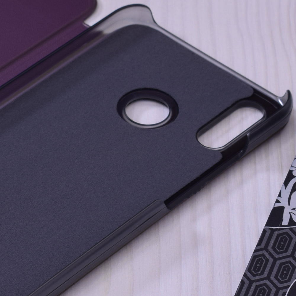 Husa de protectie Techsuit eFold Series compatibila cu Huawei P20 lite, acoperire spate, mov