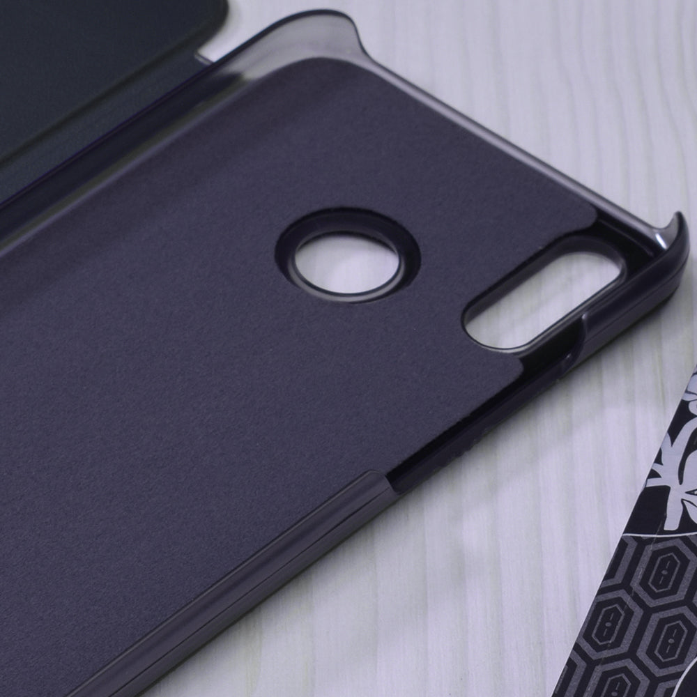 Husa de protectie Techsuit eFold Series compatibila cu Huawei P20 lite, acoperire spate, albastru