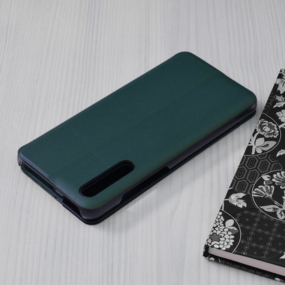 Husa de protectie Techsuit eFold Series compatibila cu Huawei P20 Pro, acoperire spate, verde inchis