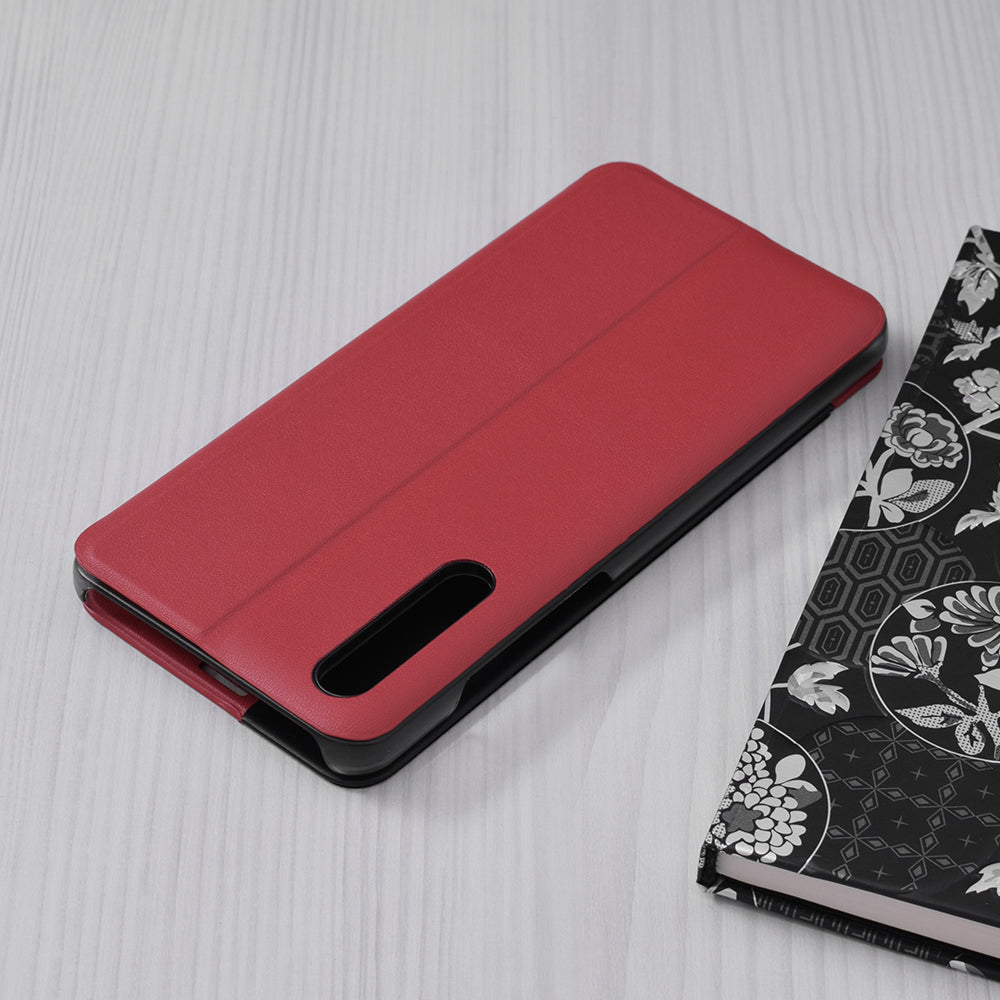 Husa de protectie Techsuit eFold Series compatibila cu Huawei P20 Pro, acoperire spate, rosu