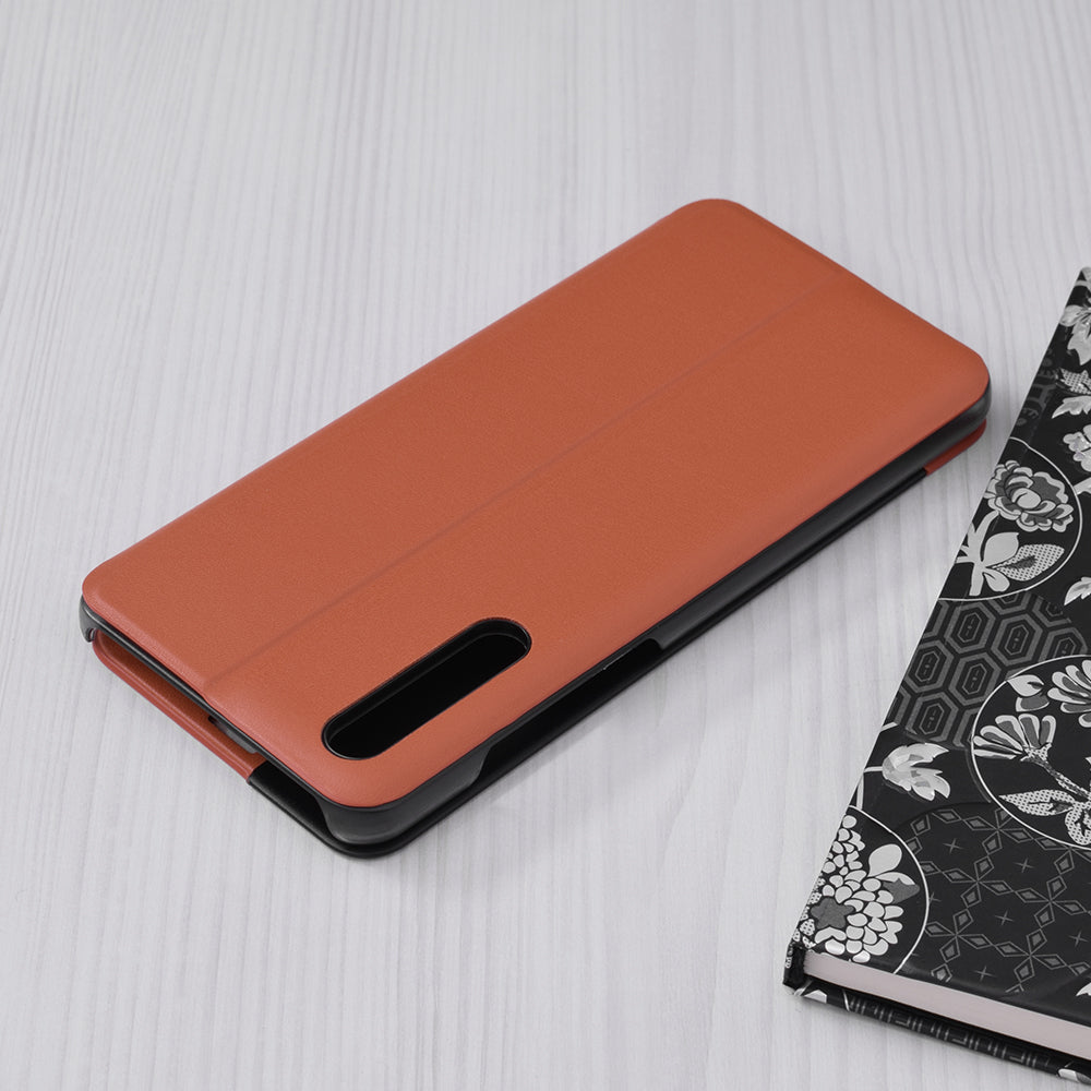 Husa de protectie Techsuit eFold Series compatibila cu Huawei P20 Pro, acoperire spate, oranj