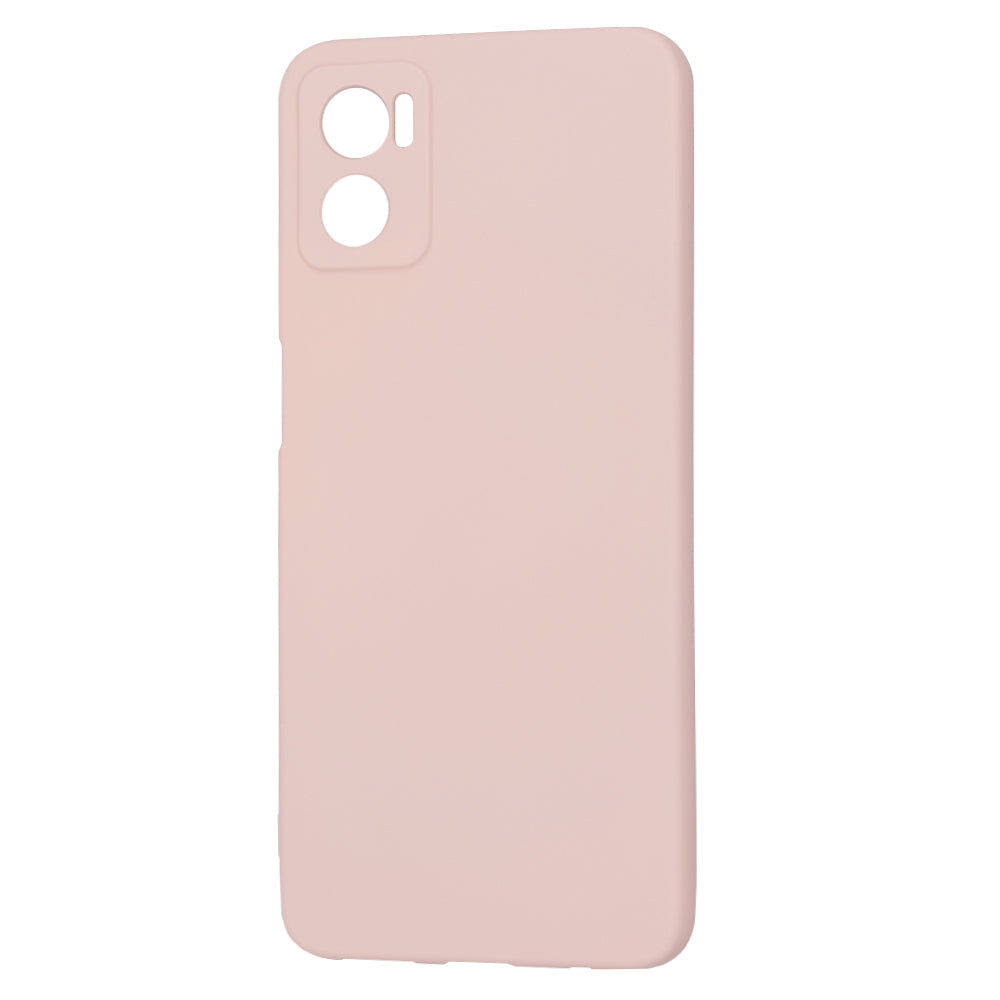 Husa de protectie Techsuit SoftFlex compatibila cu Motorola Moto E22i, acoperire spate, roz pudra