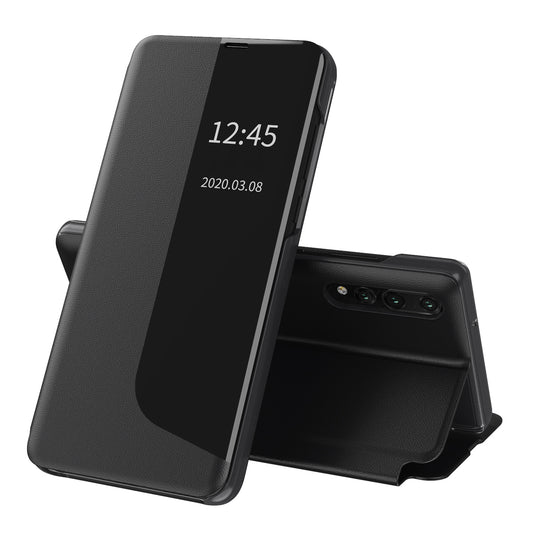 Husa de protectie Techsuit eFold Series compatibila cu Huawei P20 Pro, acoperire spate, negru