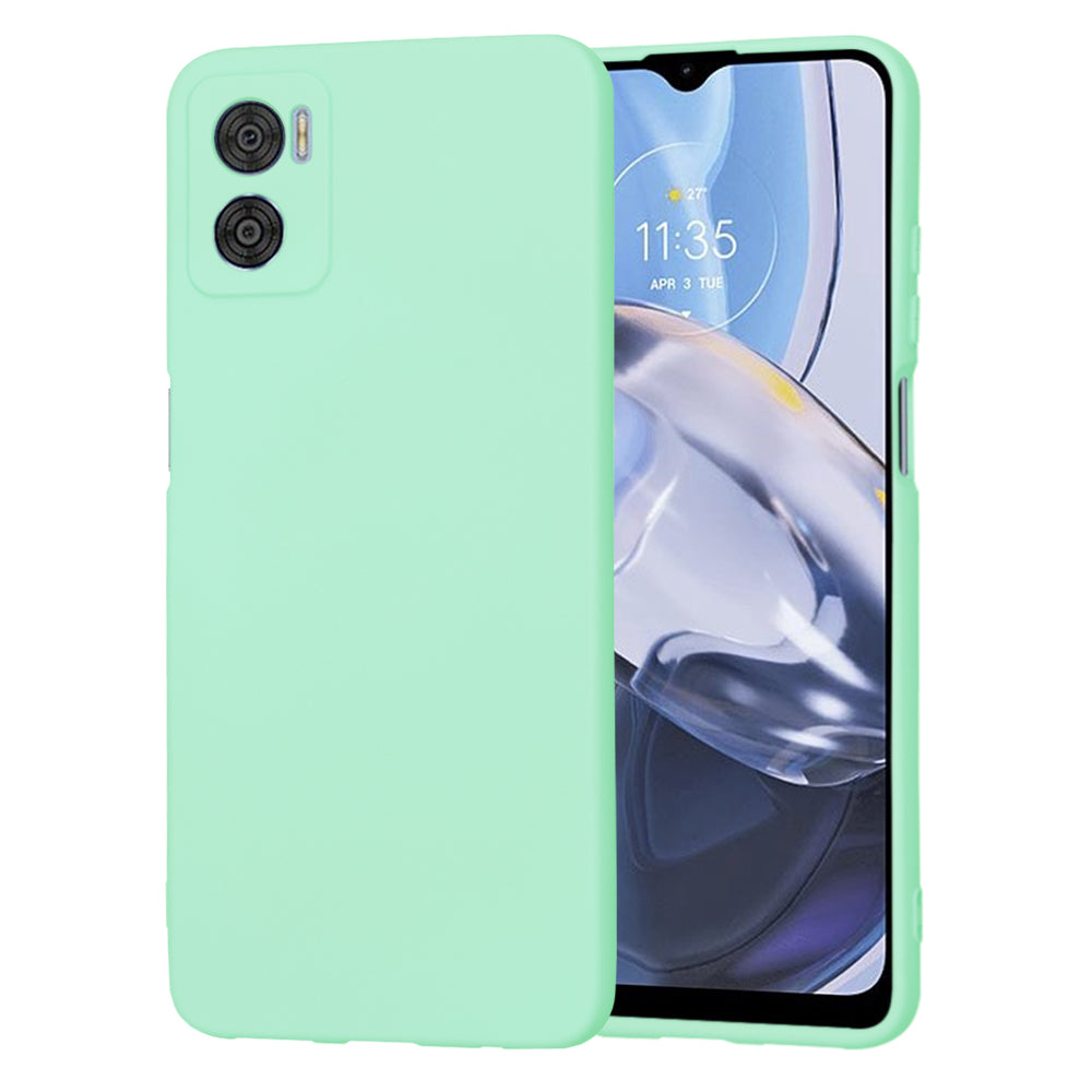 Husa de protectie Techsuit SoftFlex compatibila cu Motorola Moto E22, acoperire spate, verde menta