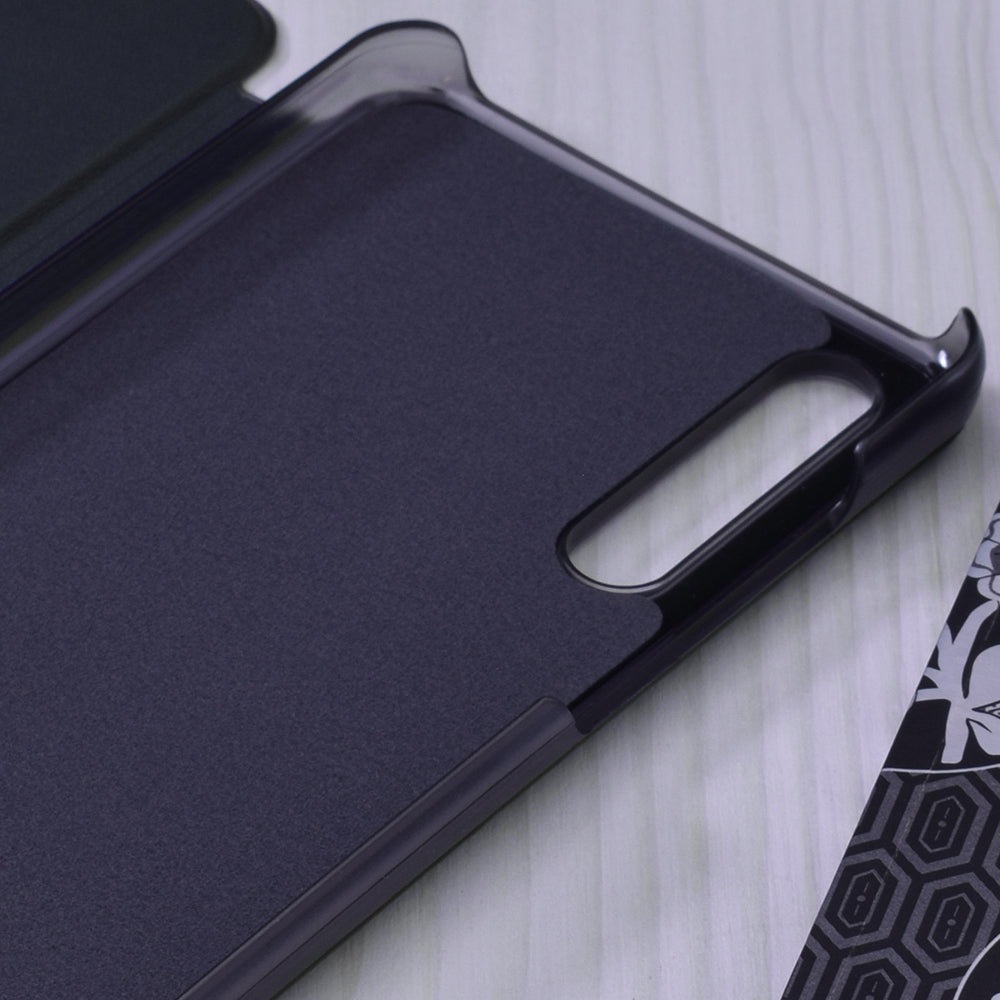 Husa de protectie Techsuit eFold Series compatibila cu Huawei P20 Pro, acoperire spate, albastru