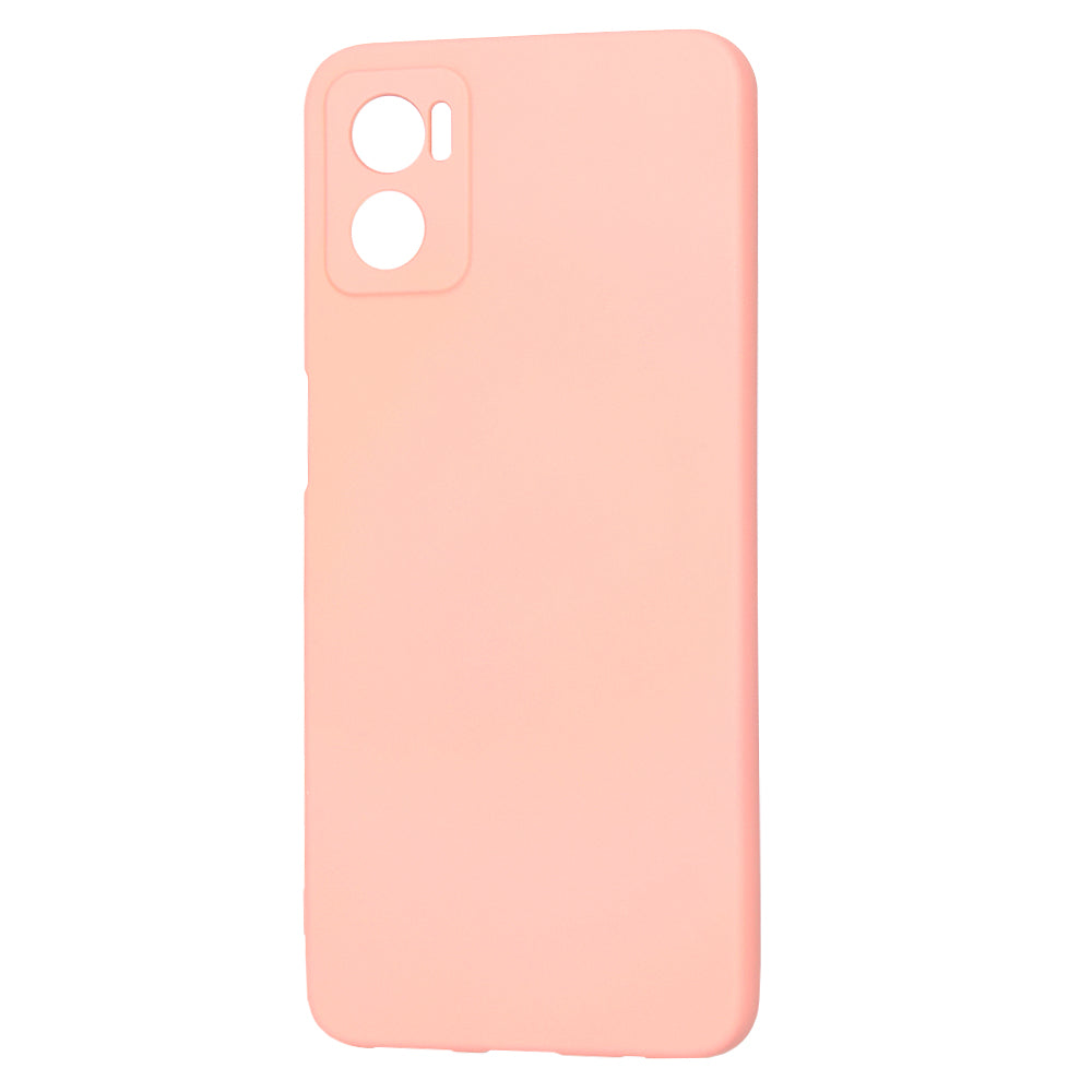 Husa de protectie Techsuit SoftFlex compatibila cu Motorola Moto E22, acoperire spate, roz deschis