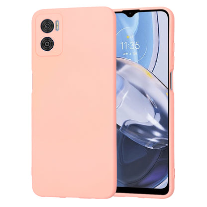 Husa de protectie Techsuit SoftFlex compatibila cu Motorola Moto E22i, acoperire spate, roz deschis