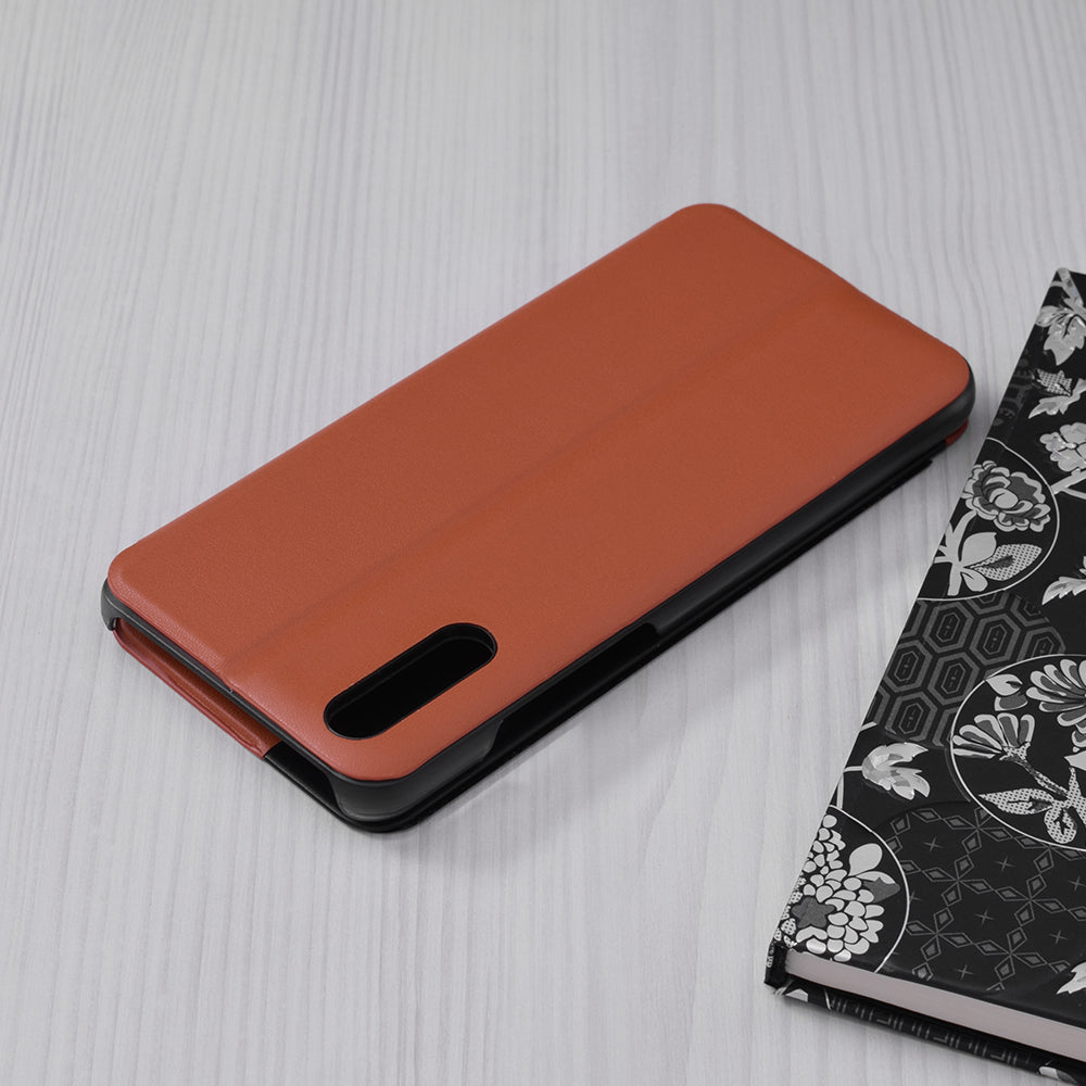 Husa de protectie Techsuit eFold Series compatibila cu Huawei P20, acoperire spate, oranj